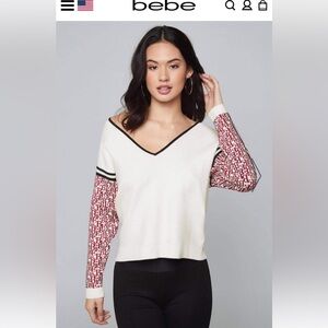 Bebe sweater size small